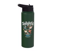 Tealightful Tea Time Whimsical Cups Stainless Steel Insulated Water Bottle