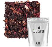 Tealyra - Cherry Goddess - Fruity Herbal Loose Leaf Tea - Caffeine-Free - Vitamin Rich - Hot and Iced - All Natural - 8 ounce