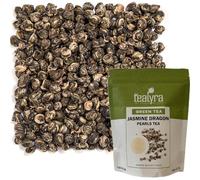 Tealyra - Imperial Jasmine Dragon Pearls - Loose Leaf Green Tea - Jasmine Green Tea with Pleasant Aroma and Tonic Effect - 200g (7-Ounce)