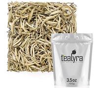 Tealyra - Imperial Yunnan Silver Needle - White Loose Leaf Tea - Caffeine Level Low - 100g (3.5-Ounce)