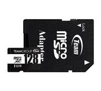 Team 128Gb Micro Sdxc Uhs-1 Class 10 Flash Card With Adapter