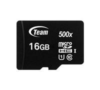 Team Group Micro SDHC Flash Card 16GB Class 10 UHS-I with Adapter