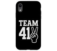 Team 41 Meme Squad 67 Six Seven 6 7 Meme Design Funny 67 Case for iPhone XR