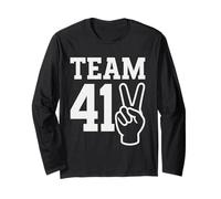 Team 41 Meme Squad 67 Six Seven 6 7 Meme Design Funny 67 Long Sleeve T-Shirt