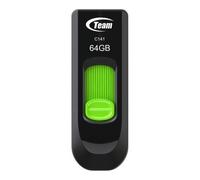 Team Group C141 USB flash drive 64 GB USB Type-A 2.0 Black, Green