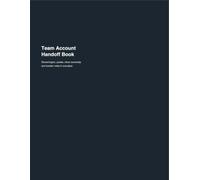 Team Account Handoff Book: A Practical Record for Shared Logins, Vendor Portals, Inbox Ownership and Transfer Notes