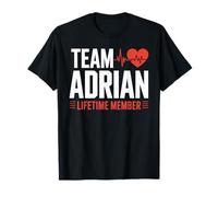 Team Adrian Lifetime Member T-Shirt Name T-Shirt