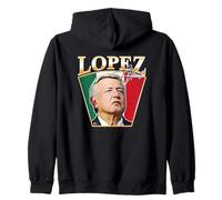 Team AMLO Vive en el Corazón del Pueblo - Mexican History Zip Hoodie