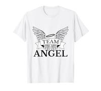 Team Angel Wings Halo God Awesome Funny Gift T-Shirt