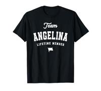 Team Angelina Lifetime Member Funny Name Angelina T-Shirt
