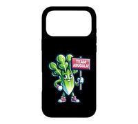 Team Arugula Funny Leafy Green Vegetable Mascot Garden Gift Case for iPhone 17 Pro Max