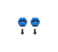 Team Associated 12mm Clamping Wheel Hex SC10 Front Factory Team Blue AS9893