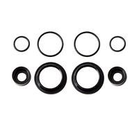 Team Associated 12mm Shock Collar & Seal Retainer Set - Black
