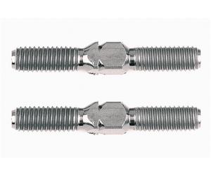 Team Associated Factory Silver .825 Turnbuckles M3x21mm AS1418