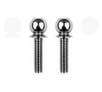 Team Associated FT HD Titanium Ballstuds Short 12mm Pair AS32099