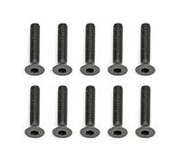 Team Associated M3 x 16mm Flat Head Hex Screws Pack of 10 AS25204