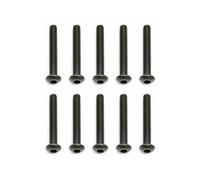 Team Associated M3 X 22 Button Head Hex Screws (10) AS25189