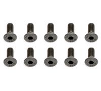 Team Associated M3 X 8 Flat Head Hex Screw (10) AS25201