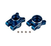 Team Associated RC10B7 FT Rear Hub Set HRC Blue ASC92473