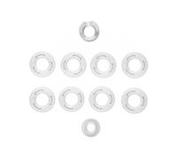 Team Associated RC28R FT Side Wall Flange Set White AS21657