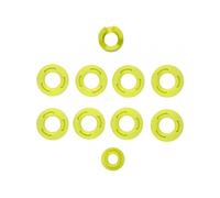 Team Associated RC28R FT Side Wall Flange Set Yellow AS21658