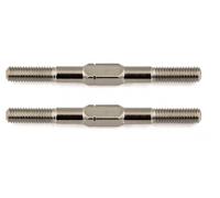 Team Associated Rear Turnbuckle M3x35 Silver RC Suspension Component AS6264