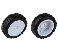 Team Associated Reflex 14 Narrow Mini Pin Tyres Mounted White Wheels AS21595