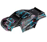 Team Associated Reflex 14MT Bodyshell Black Blue AS21624