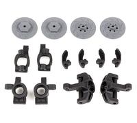 Team Associated Reflex 14R Steering and Caster Blocks Rear Hubs Brake Discs AS21575