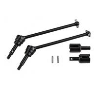 Team Associated Rival Mt10 Ft Steel CVA Kit Front RC Vehicle Axle Kit, Silver-gray, Kid, Adult