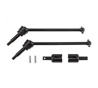 Team Associated Rival Mt10 Ft Steel CVA Kit Rear Axle Kit, Large, Black, Outdoor, Manual, Steel, Assembly Required, Teen Adult