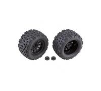 Team Associated Rival Mt10 Blk Method Wheels/Tyres Mounted - AS25841