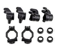 Team Associated Rival MT8 Caster & Steering Blocks Rear Hubs Set ASC25915 Elec Car/Truck Replacement Parts