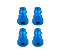 Team Associated Shock Bushings 12mm Blue Aluminium Pack of 4 AS91816