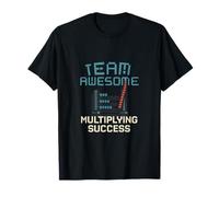 Team Awesome Multiplying Success Abacus Digital Art T-Shirt