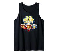 Team Beer Heroes - Funny Drinking Team Tank Top