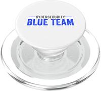Team Blue Cybersecurity IT Security Expert Ethical Hacker PopSockets PopGrip for MagSafe