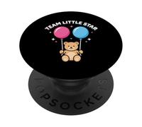 Team Boots Or Bows Gender Reveal Western Design PopSockets Adhesive PopGrip