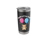 Team Boots Or Bows Gender Reveal Western Design Stainless Steel Insulated Tumbler