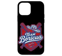Team Boricua Puerto Rico Baseball Coqui Frog Pava Hat Fan Case for iPhone 12 mini