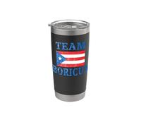 Team Boricua Puerto Rico Flag Stainless Steel Insulated Tumbler
