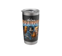 Team Brainrot Boys AI Generated Character Squad Kids Bootleg Stainless Steel Insulated Tumbler