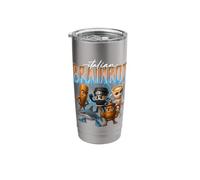Team Brainrot Boys AI Generated Character Squad Kids Bootleg Stainless Steel Insulated Tumbler