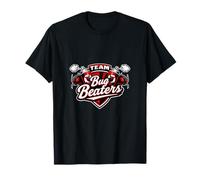 Team Bug Beaters Debugging Humor Sports Logo T-Shirt