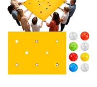 Team Building Activities - 8 Ball Hole Cover | Team Binding Games - For On The Playground, School, Park And Garden, At Party, Family Gathering, Outdoor And Home