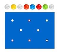 Team Building Activity Kits Hole Tarp Exercise Activities with 8 Balls
