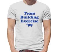 Team Building Exercise '99 - Mens T-Shirt - White - XL