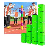 Team building games for teens adults kids, Outdoor Activities Fun Games for School Sports Day/Field Day/Birthday Party (Color : Green, Size : 10PCS)