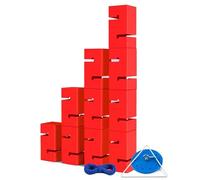 Team Building Games for Work, Instant Setup Blocks Tower, Field Day Set for Schools