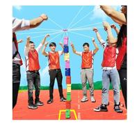 Team Building Games for Work, Teamwork Outdoor Group Activities, School Sports Day/Field Day/Birthday Party Fun Games (Color : Multi-colored, Size : 10PCS)
